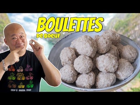 Boulettes de bœuf pour soupe feu - Vietnamienne Main Course Boulettes de bœuf pour soupe feu - Delicious Vietnamienne main course with easy difficulty. Perfect recipe converted from YouTube video to PDF format.