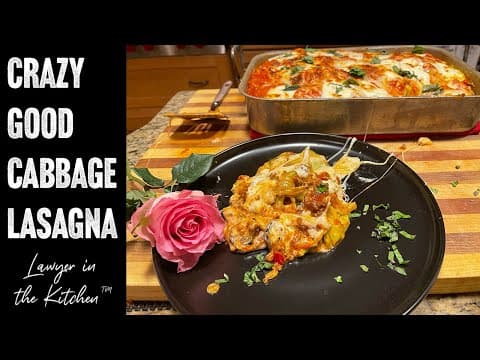 CRAZY GOOD Cabbage Lasagna