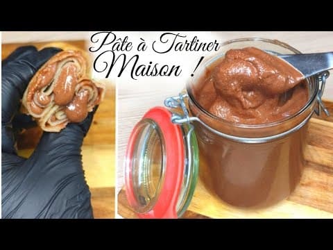 Homemade hazelnut chocolate spread