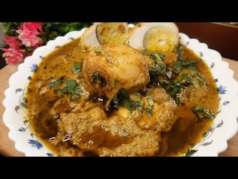 Mughlai Egg Curry (Shahi Egg Curry)