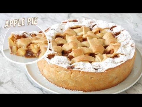 Apple Pie américaine à la cannelle