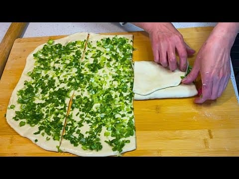 Delicious Green Onion Cakes