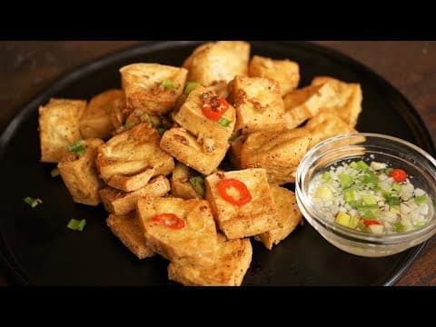 Tofu with Salt, Pepper and Garlic - Chinese Main Course Tofu with Salt, Pepper and Garlic - Delicious Chinese main course with easy difficulty. Perfect recipe converted from YouTube video to PDF format.