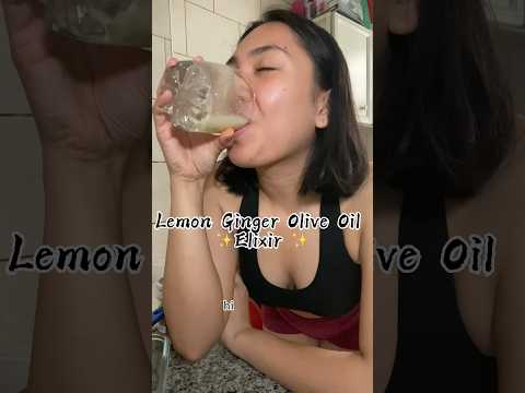 Lemon Olive Oil Ginger Elixir