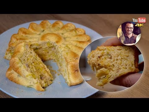 Crustless Quiche with Leeks and Tuna - French Main Course Crustless Quiche with Leeks and Tuna - Delicious French main course with medium difficulty. Perfect recipe converted from YouTube video to PDF format.