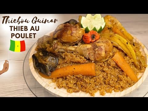 Senegalese Tbu Ginard with Chicken and Rice - Senegalese Main Course Senegalese Tbu Ginard with Chicken and Rice - Delicious Senegalese main course with medium difficulty. Perfect recipe converted from YouTube video to PDF format.