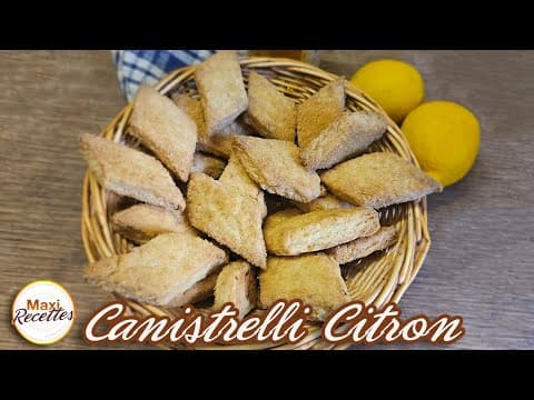 Canistrelli au citron