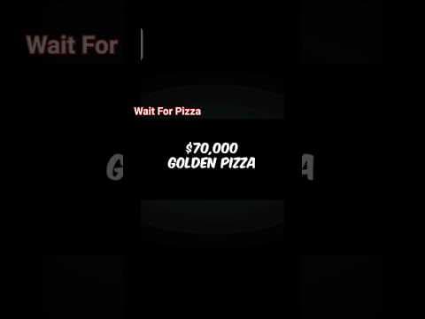 I Ate A $70,000 Golden Pizza