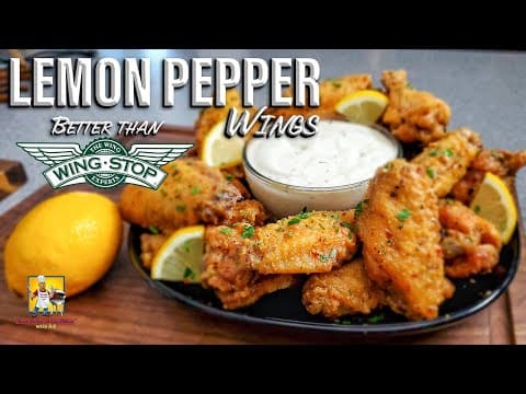 Easy Lemon Pepper Wings Recipe