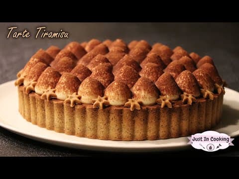 Coffee Tiramisu Tart - French Dessert Coffee Tiramisu Tart - Delicious French dessert with medium difficulty. Perfect recipe converted from YouTube video to PDF format.