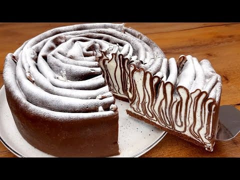 Chocolate Honey Cream Crepe Cake