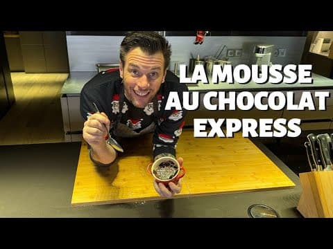 Chocolate mousse without cream