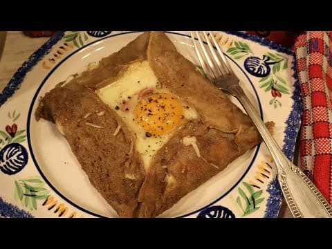 Complete Breton Buckwheat Galette with Ham and Egg - French Main Course Complete Breton Buckwheat Galette with Ham and Egg - Delicious French main course with medium difficulty. Perfect recipe converted from YouTube video to PDF format.