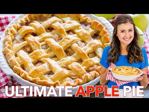 Homemade Apple Pie with Lattice Top - American Dessert Homemade Apple Pie with Lattice Top - Delicious American dessert with medium difficulty. Perfect recipe converted from YouTube video to PDF format.