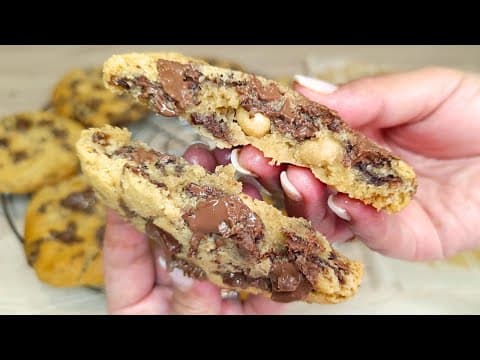 Crispy on the outside and gooey on the inside cookies - French Dessert Crispy on the outside and gooey on the inside cookies - Delicious French dessert with easy difficulty. Perfect recipe converted from YouTube video to PDF format.