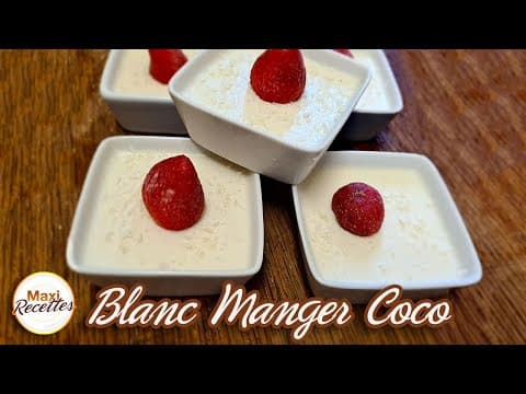 Coconut Blanc Manger - Martinique Dessert Coconut Blanc Manger - Delicious Martinique dessert with easy difficulty. Perfect recipe converted from YouTube video to PDF format.