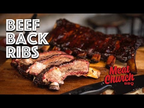 Saucy and Delicious Beef Back Ribs