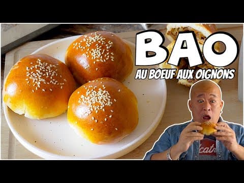 Beef and Onion Stuffed Bao