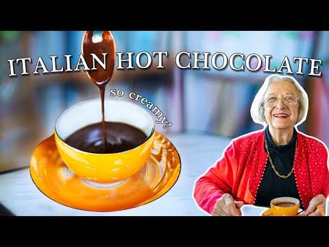 Creamy Italian Hot Chocolate