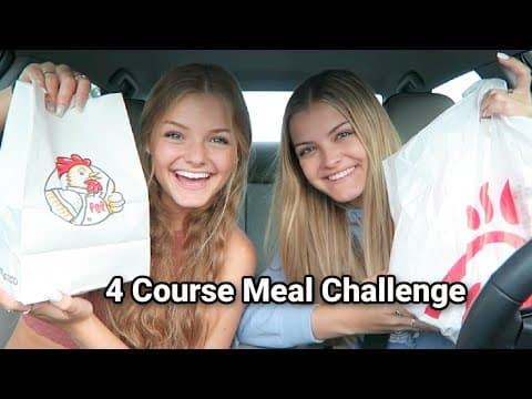 4 Course Meal Challenge