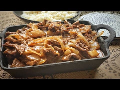 Lion Beef (Chinese Stir‑Fry of Thinly Sliced Beef)