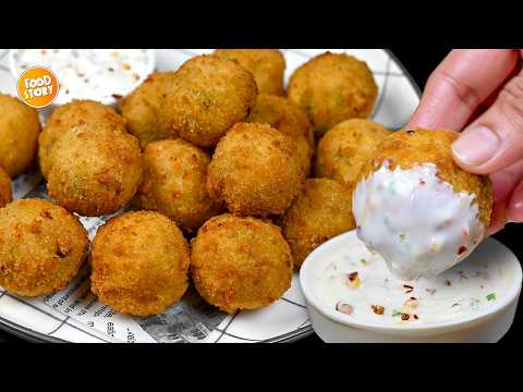Ramzan Special Chicken Cheese Balls Recipe, Easy Iftar Recipe by Samina Food Story