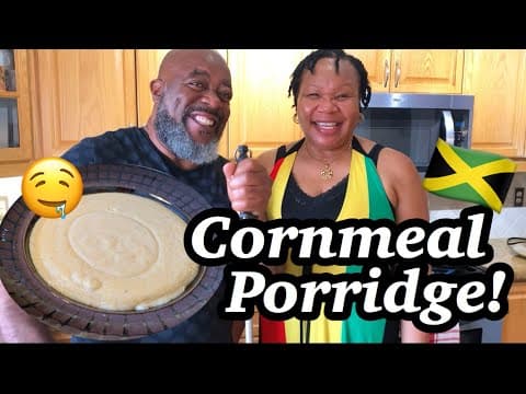 How to make THE BEST Jamaican Cornmeal Porridge!