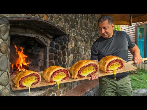 Cooking The CHEESIEST Beef Wellington (Next Level Flavor!)