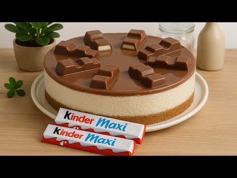 No-Bake Kinder Cheesecake