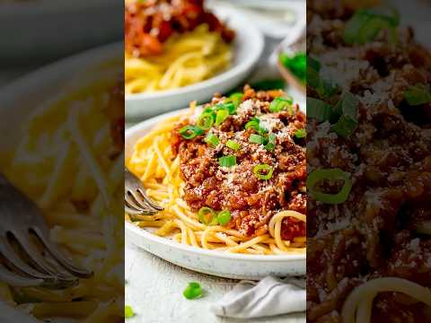 Spaghetti Bolognese Recipe