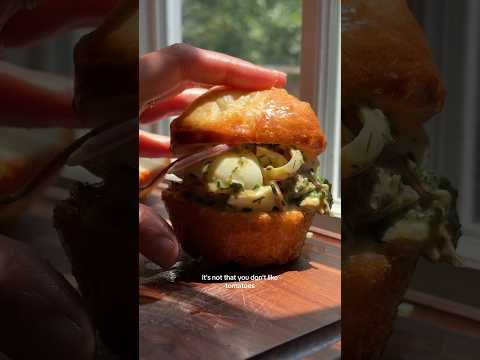 Tahini Egg Salad Muffin Cups - American Snack Tahini Egg Salad Muffin Cups - Delicious American snack with medium difficulty. Perfect recipe converted from YouTube video to PDF format.