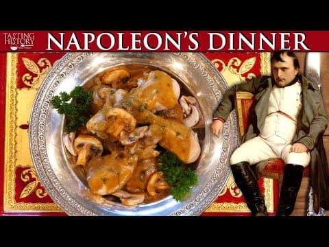 Poulet à la Marengo (Napoleon's Chicken Marengo)