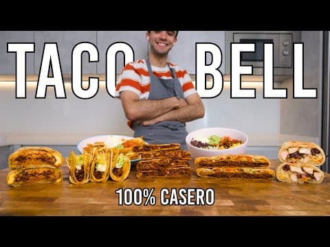 Hago toda la carta del Taco Bell desde cero