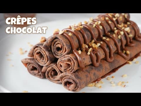 Crêpes tout chocolat