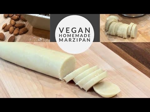NO EGG Marzipan Recipe