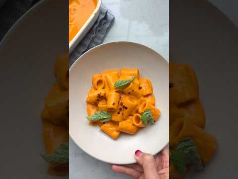 Blended Baked Feta Pasta