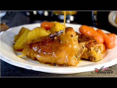 Pan-fried Chicken with Vegetables - French Main Course Pan-fried Chicken with Vegetables - Delicious French main course with medium difficulty. Perfect recipe converted from YouTube video to PDF format.