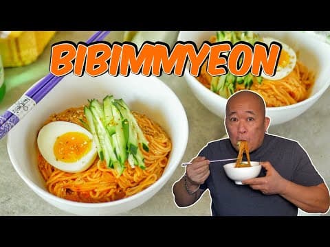 Bibim Naengmyeon – Spicy Cold Korean Noodles