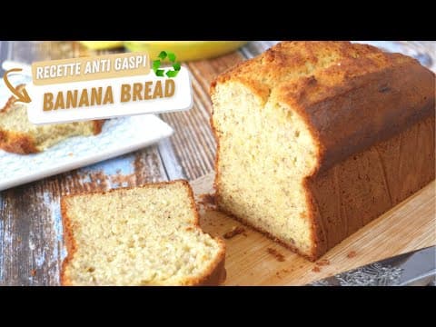 Pain à la banane moelleux