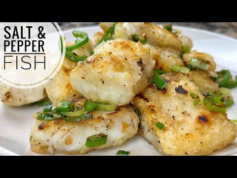 Salt and Pepper Fish Recipe