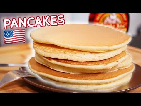 Fluffy American Pancakes