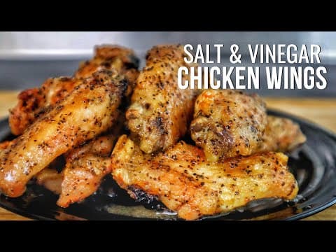 Crispy Salt & Vinegar Chicken Wings You Need