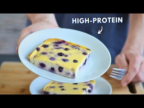Healthy Greek Yogurt Protein Bake