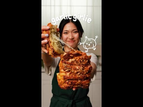 50 Garlic Clove Cheesy Pull Apart Bread