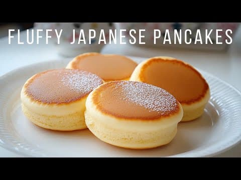 Fluffy Japanese Pancakes