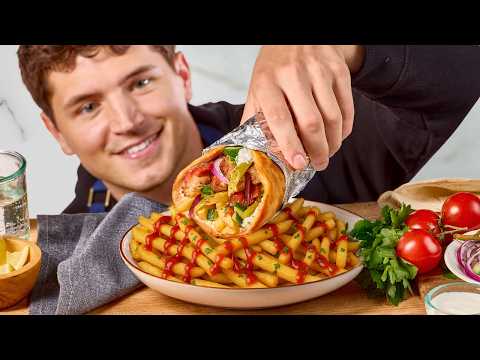 Chicken Shawarma with Garlic Toum, Tahini Sauce, and Crispy Fries - Middle Eastern Main Course Chicken Shawarma with Garlic Toum, Tahini Sauce, and Crispy Fries - Delicious Middle Eastern main course with medium difficulty. Perfect recipe converted from YouTube video to PDF format.