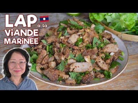 LAP à la viande marinée, cuite au AirFryer : savoureux et facile !