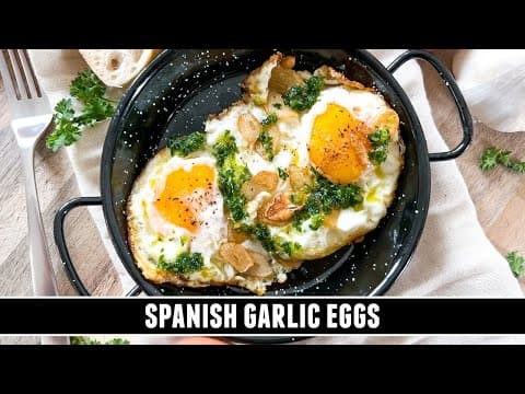 Spanish Garlic Eggs