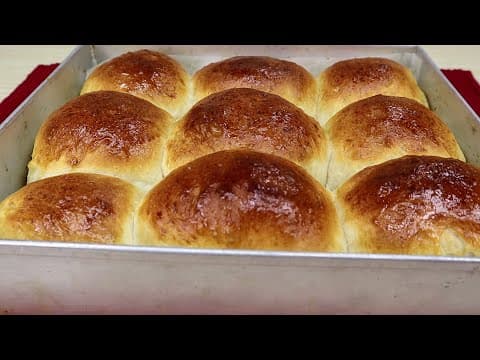 Bakery‑Style Soft Pav (Indian Bread Rolls)