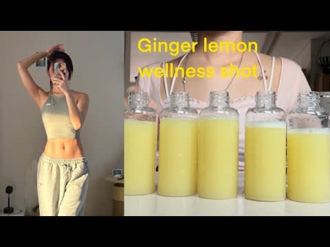 Lemon Ginger Wellness Shot